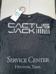 Nike Men’s Cactus Jack Service Center Shirt Black Travis Scott Long Sleeve Sz M