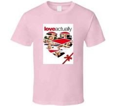 Love Actually Tee Classic Rom Com Christmas Holiday Movie T Shirt