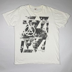 Linkin Park Angels Graphic T-Shirt White Large Bay Island Sportswear 2010
