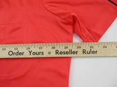 Adidas Shirt Mens Medium Orange Climacool Athletic Short Sleeve Stretch