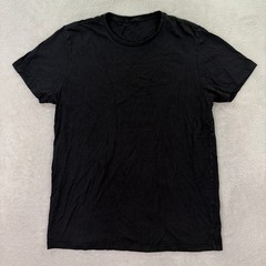 Marine Layer Mens Large T-Shirt Adult Black Supima Cotton Modal Casual Essential