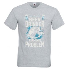 Fishing Beer Drinker Funny Humour Novelty T Shirt Various Colours And Sizes