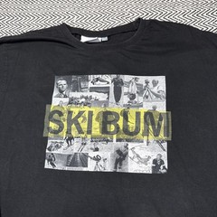 Warren Miller MENS XL Ski Bum Documentary Promo Ski Snow Long Sleeve Shirt RARE