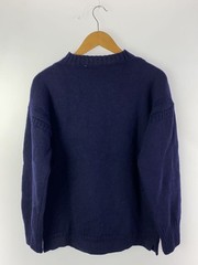 Other Brands Knit Sweater (Lightweight) Wool NVY Solid Color