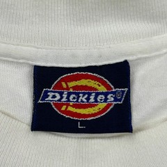 Dickies T-Shirt – Large White Cotton
