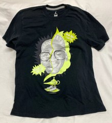 Mens Nike Air Jordan Brooklyn Mars Graphic Black Hip Hop T Shirt Size L Michael