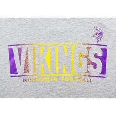 Minnesota Vikings NFL Team Apparel Gray Short Sleeve T Shirt XL