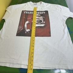 Vintage Single Stitch Teleconnect Telecom Magazine XL T-Shirt Payphone Russian