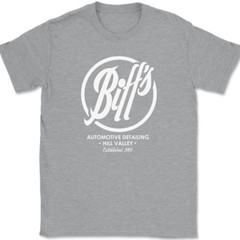 Biffs Automotive Detailing T-Shirt Tee Funny Movie Novelty Tee
