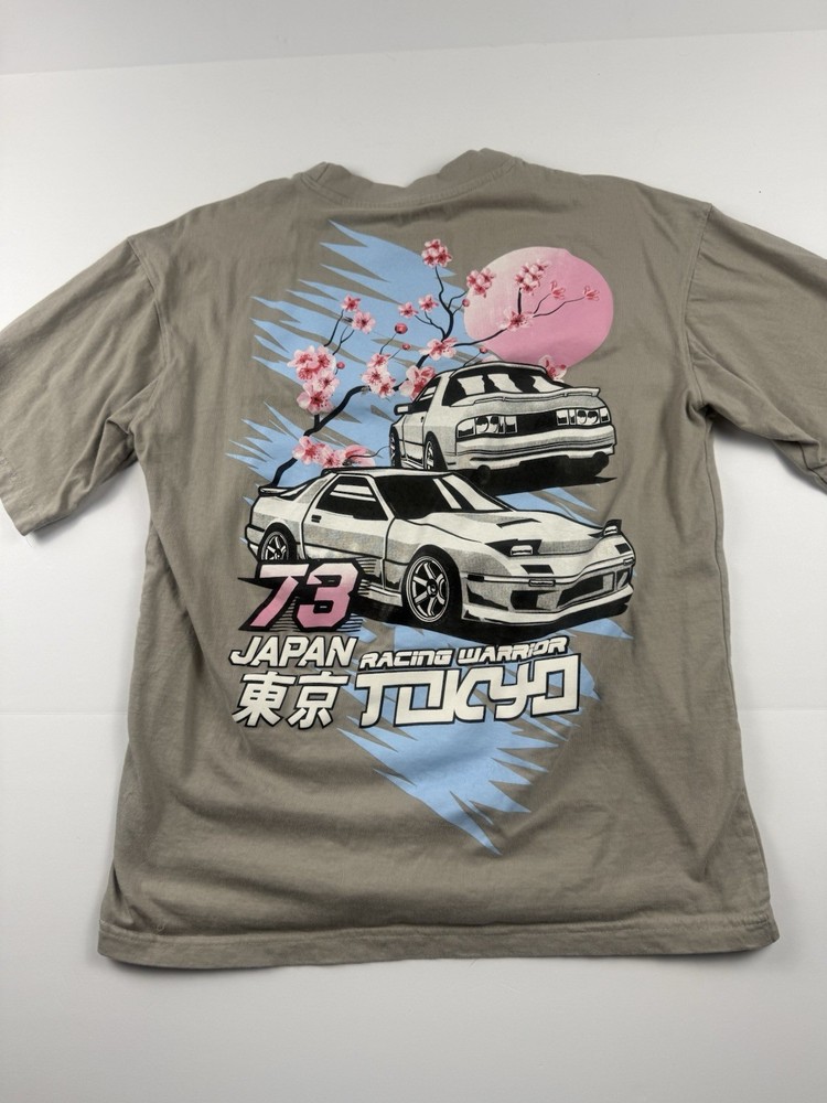 (R)GSTR Racing Graphic T-Shirt Tokyo Ronin, Street Speed Dreams Size S
