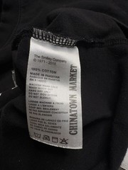 Chinatown Market x Smiley Originals Exclusive Black Graphic Tshirt Men’s M