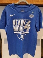 Nike Shirt Mens L Royal Blue Duke Blue Devils 2025 Final Four Ready 4 More New