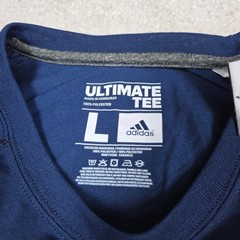 Adidas NYCFC T-Shirt Mens Large Navy Blue MLS Soccer Climalite Ultimate Tee NEW