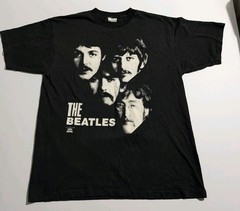 Winterland Men’s XL Black The Beatles Double-Sided Graphic Tee 90s Cotton