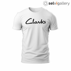 New CLARKS Logo funny T-Shirt Sizes S-5XL Made in USA