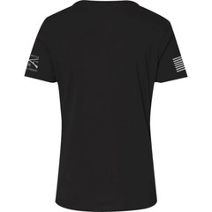 Grunt Style Women’s Relaxed Fit Beautiful Badass T-Shirt – Black