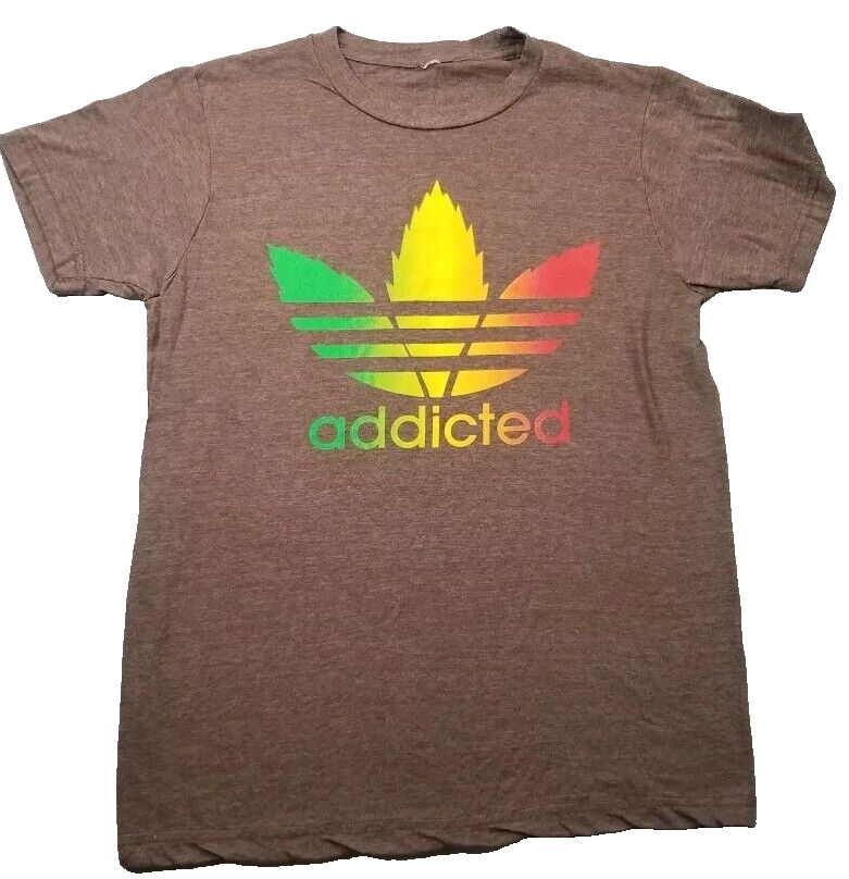 Breckenridge Colorado Ski Resort Mountain T Shirt Men S Rasta Trefoil Logo Vtg