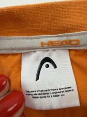 Head Shirt Mens Medium Orange Skyline Graphic Tee Scraper City Urban Tennis