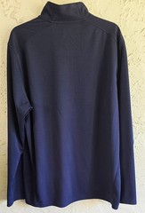 United Parcel Service UPS Men’s Sport-Tek Long Sleeve Blue Pullover 1/4 Zip LG