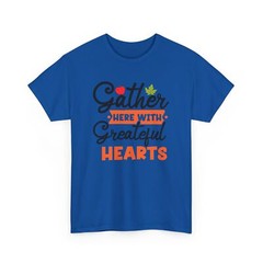 Fall Aesthetic Shirt | Autumn Leaves Tee | Gather Her With Greatful Hearts Shirt
