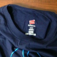 Hanes Nano-T Bud Light NFL Football Helmet Beer Can T-Shirt Blue Mens Sizes L/XL