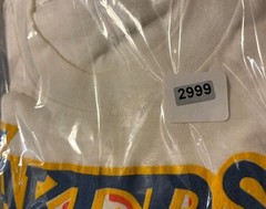 RARE Vintage 80s Magic Johnson Lakers T-Shirt 1989 NBA Size LARGE White