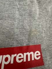 Supreme 20th Anniversary Box Logo Tee In Heather Grey Size Small 100% Authentic!