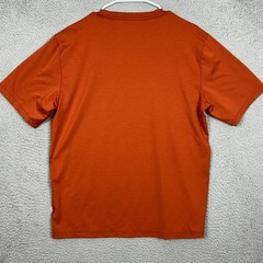 REI Co-Op T-Shirt Mens Medium Burnt Orange Active Tee Stretch Hiking Outdoor EUC