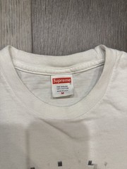 Supreme SS24 Men’s Shadow Logo White T-Shirt – Medium