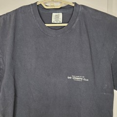 Comfort Colors Shirt Mens XL Blue Sad Cowboys Club Graphic Tee Western Rodeo