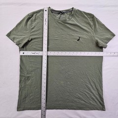Nautica Green Short Sleeve Cotton Blend Performance T-SHirt Men’s L