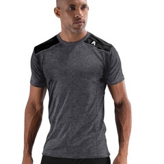 Hyperflex Mens Workout Shirts – Breathable Fitted Stretch Fabric Moisture Wic…