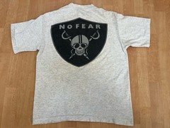 “No Fear” Brand Vintage/Original Raider style graphic t-shirt 1990’s