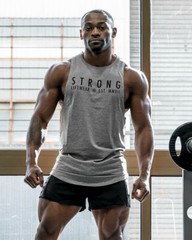 Mens Tank Tops Gym Muscle Tee Fitness Workout Bodybuilding Shirt Sleeveless Vest