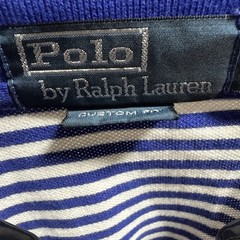 Polo Ralph Lauren Red White Blue USA Collar Golf Shirt Striped Preppy Mens Large