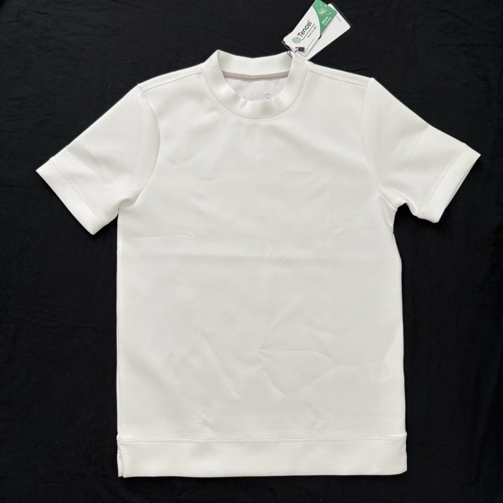Fioboc Men’s Modal Blend SS SlimFit Tee High Tec 4 Way Stretch Fabric NWT Sizes