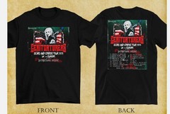 2 Sides Genitorturers Band 2025 EU & UK Tour Shirt Black Unisex S-45XL