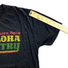 Project Aloha Large T-shirt Dark Gray Wave/Oahu Aloha Country