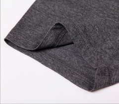Slim Fit Men’s T-Shirt Stretch Cotton Crew Neck Minimalist Design Basic Tee