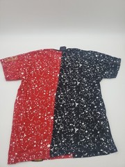 Switch Remarkable Shirt Mens Medium Red Black All Over Color Block..