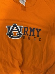 Auburn University Army ROTC War Eagle Battalion Shirt Size Medium