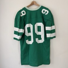 Vintage 80’s Rawlings Green Football 99 Jersey Tee Shirt – XL