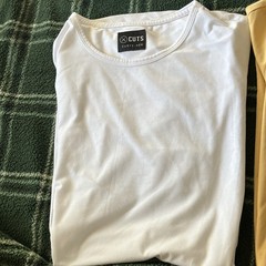 Cuts T-Shirt Lot Multicolor Curve-Hem & Split-Hem XL/L Sizes