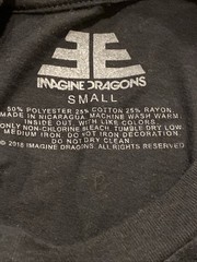 Imagine Dragons EVOLVE Tour 2018 Concert Shirt Women’s Small – Concert Tour Date