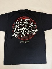 Famous Nobodys NBDYS We The People Black Graphic T-Shirt Men’s Size Large Hip Ho