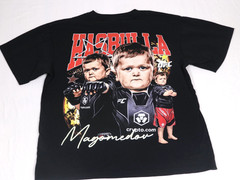 UFC Shirt Mens Medium Black Hasbulla Magomedov Graphic Tee T-Shirt MMA Official