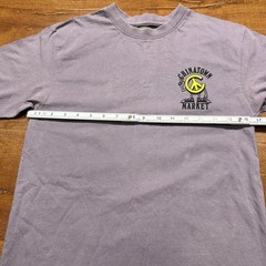 Chinatown Market T Shirt Mens S Pale Purple Short Sleeve Peace Sign City Modern