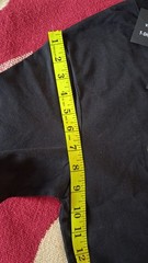 Yes Tu Veux Black T-shirt, Size M, New with Tags, Embossed Logo, 100% Cotton