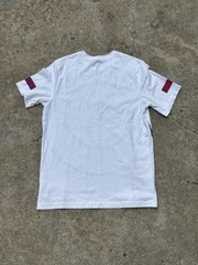 Air Jordan x PSG Paris Saint-Germain White T-Shirt Size L Large Jumpman Logo