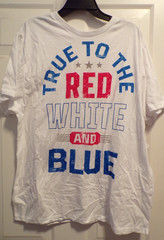 True to the Red, White, & Blue Patriotic Tee ~Men’s Size XL (46-48)~NEW w/tags